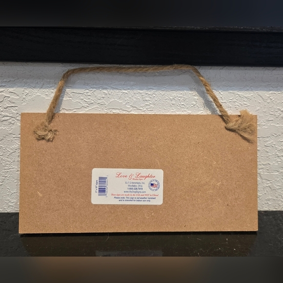 *3/$20 Shiba Inu "Love is being owned by a (Dog)" Hanging Sign Gift Wall Decor - Picture 2 of 2